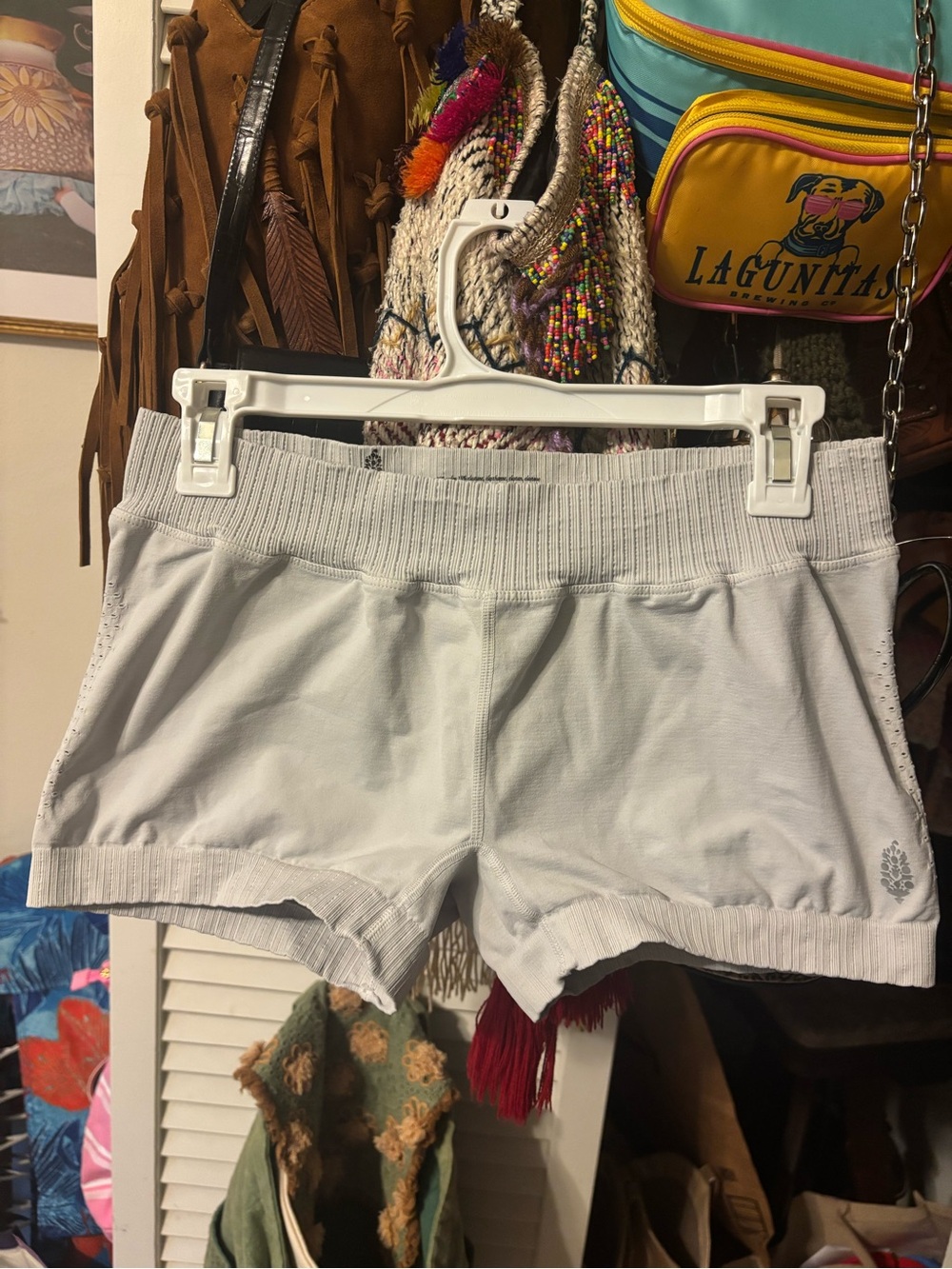 Free People micro good karma shorts